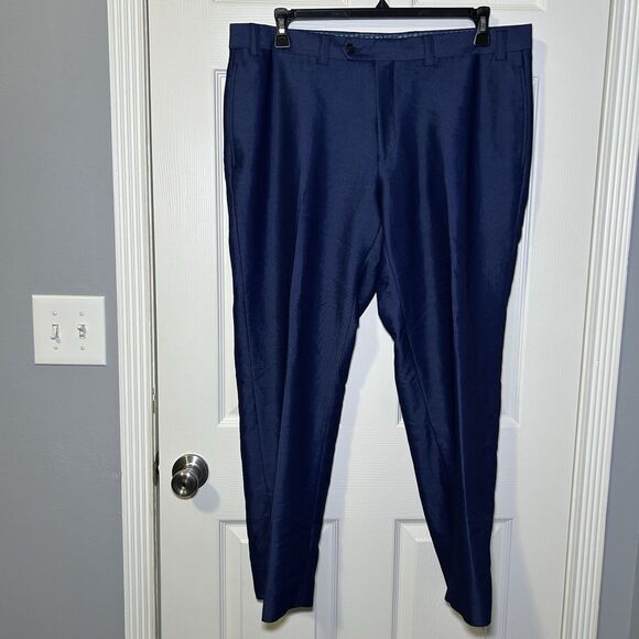 Lauren Ralph Lauren Men’s Straight Leg Dress Pants Navy Size 38 X 30 NWOT - Picture 1 of 6